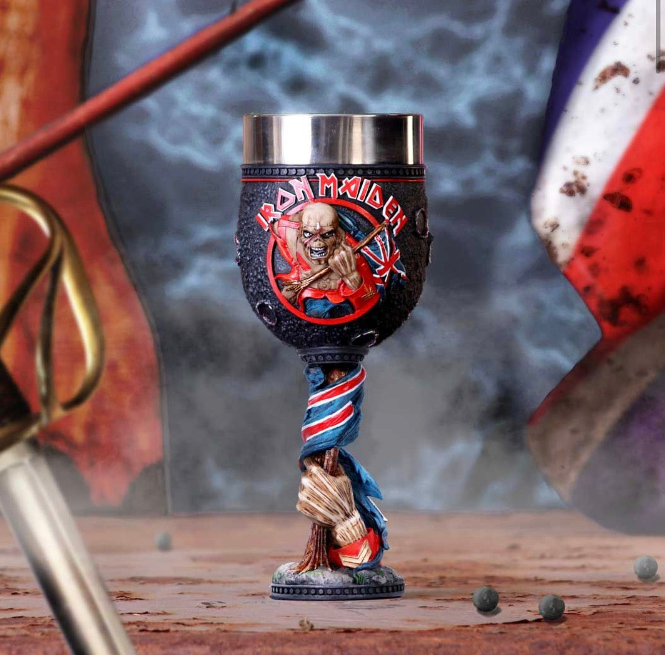 Iron Maiden The Trooper Goblet 19.5cm