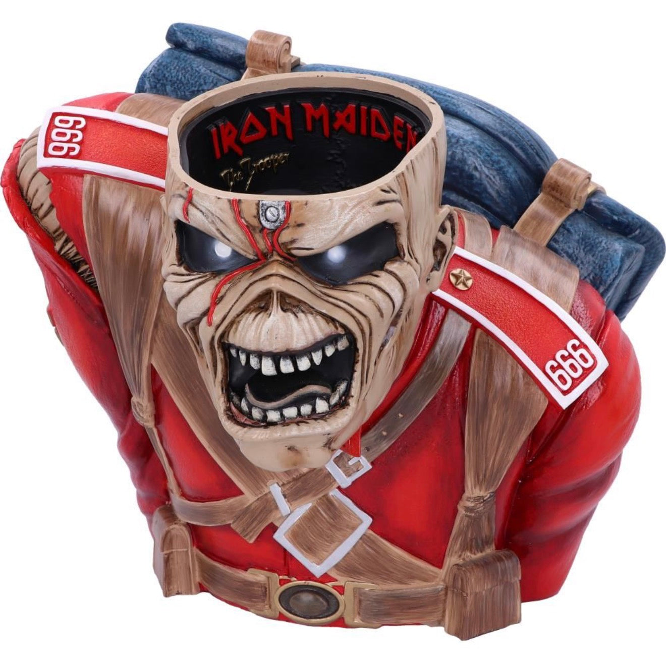 Iron Maiden Officially Licensed The Trooper Bust Box 26.5cm