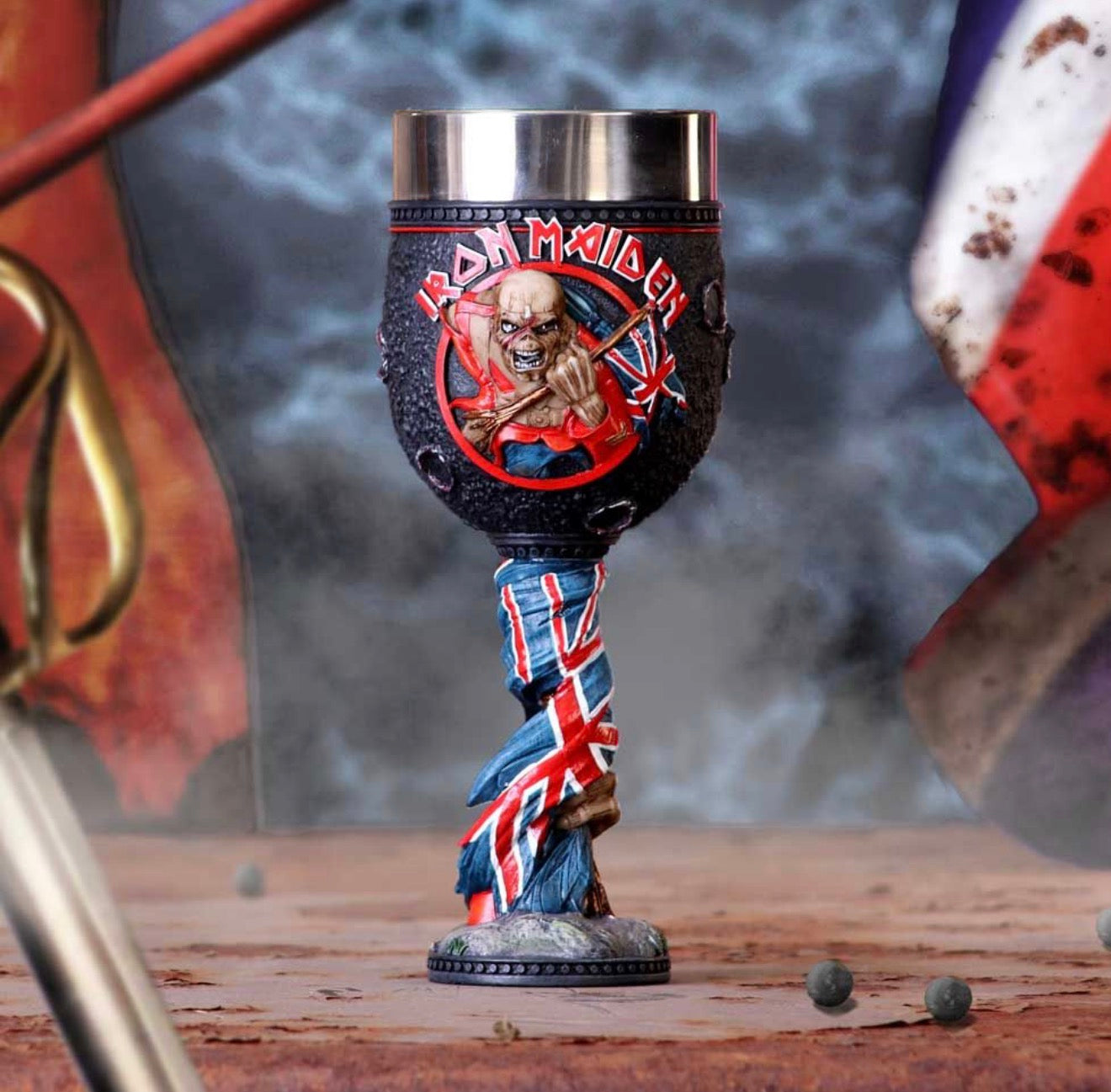 Iron Maiden The Trooper Goblet 19.5cm