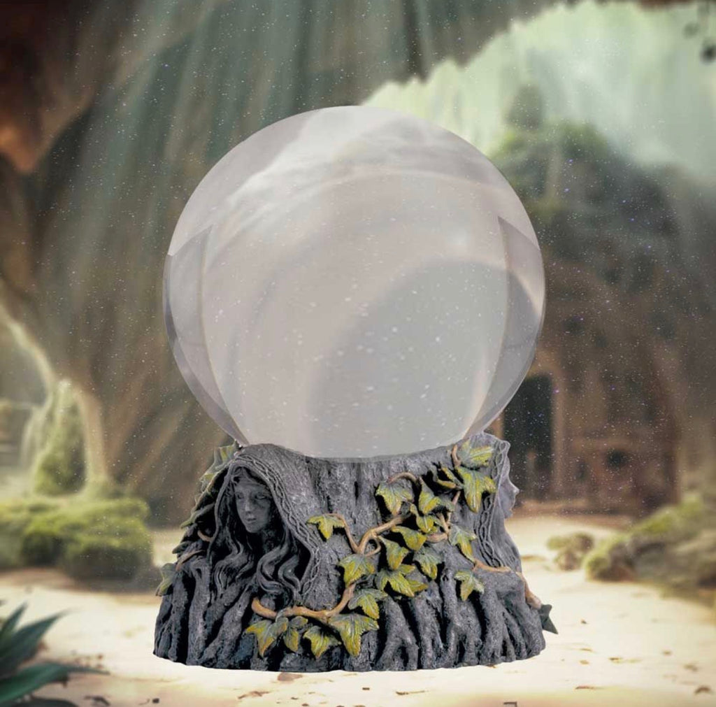 Crystal Ball Stand Maiden Mother Crone & Ball
