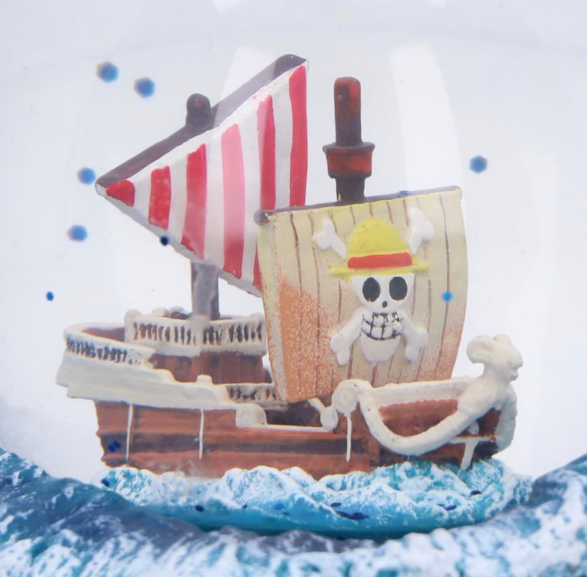 One Piece Going Merry Snow Globe 14cm