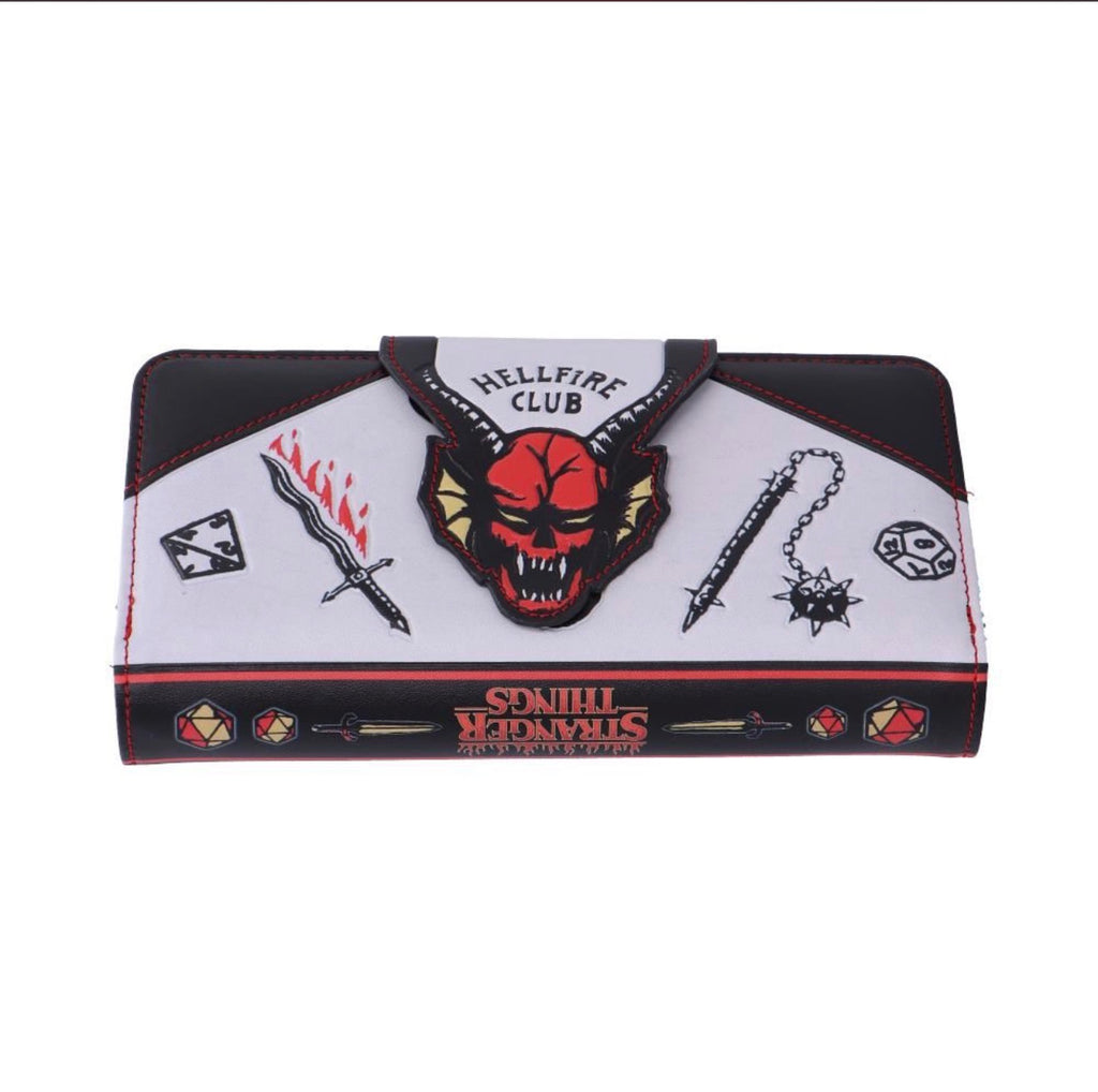 Stranger Things Hellfire Club Embossed Purse 18.5cm