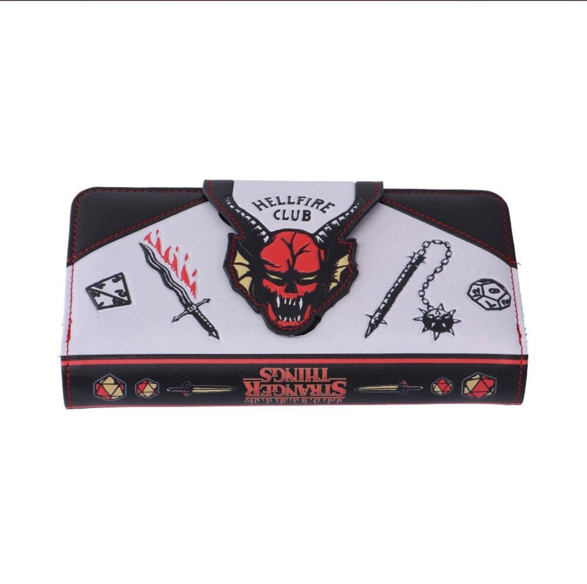 Stranger Things Hellfire Club Embossed Purse 18.5cm