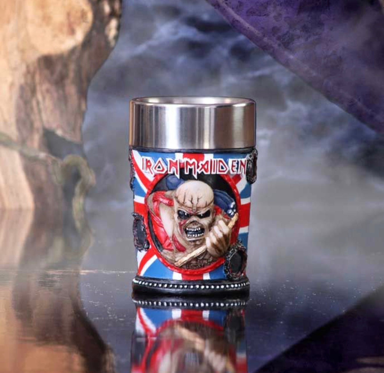 Iron Maiden Shot Glass 7cm