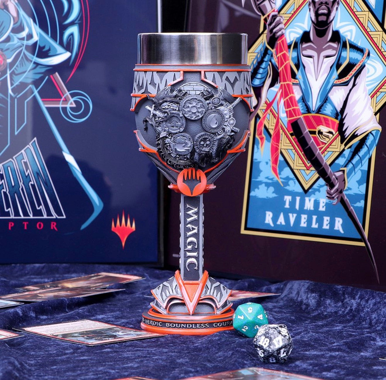 Magic: The Gathering  5 Colour Wheel Goblet 19.5cm