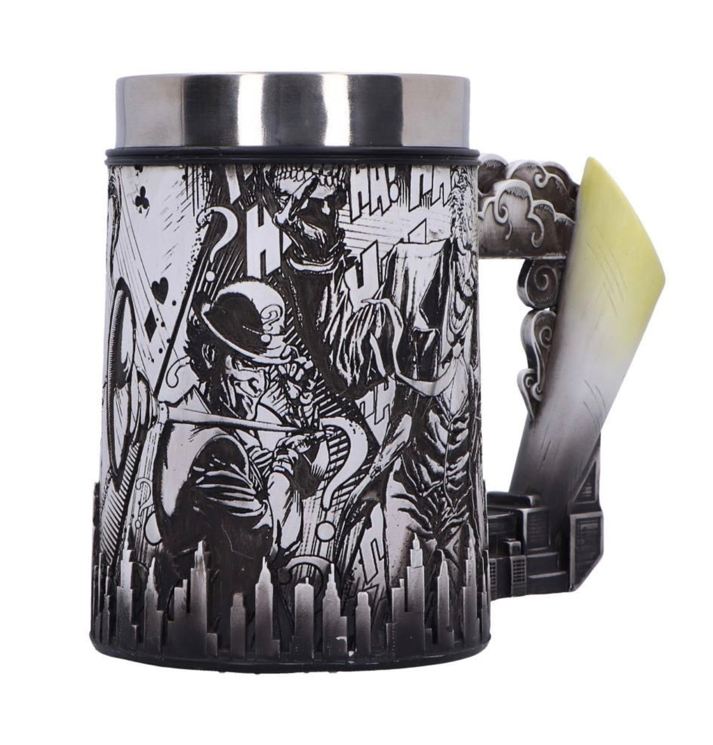 Batman Super Villains Comic Strip Collectible Tankard 15.5cm