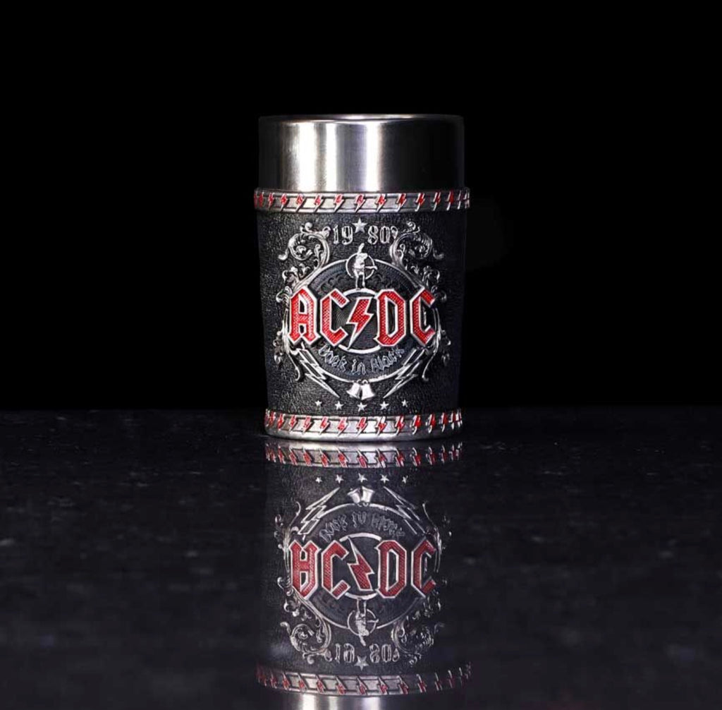 ACDC Back in Black Shot Glass 8.5cm
