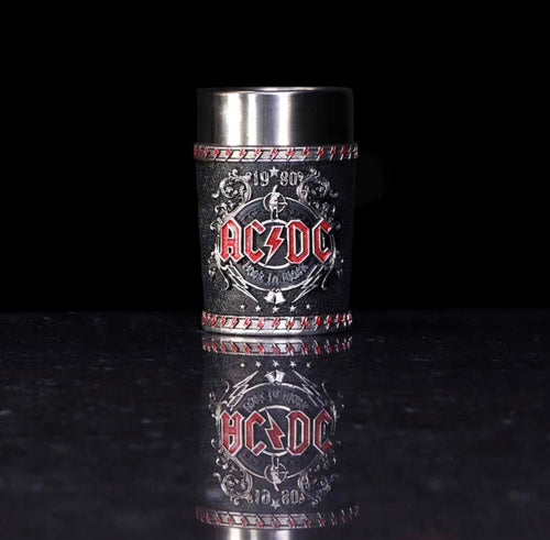 ACDC Back in Black Shot Glass 8.5cm