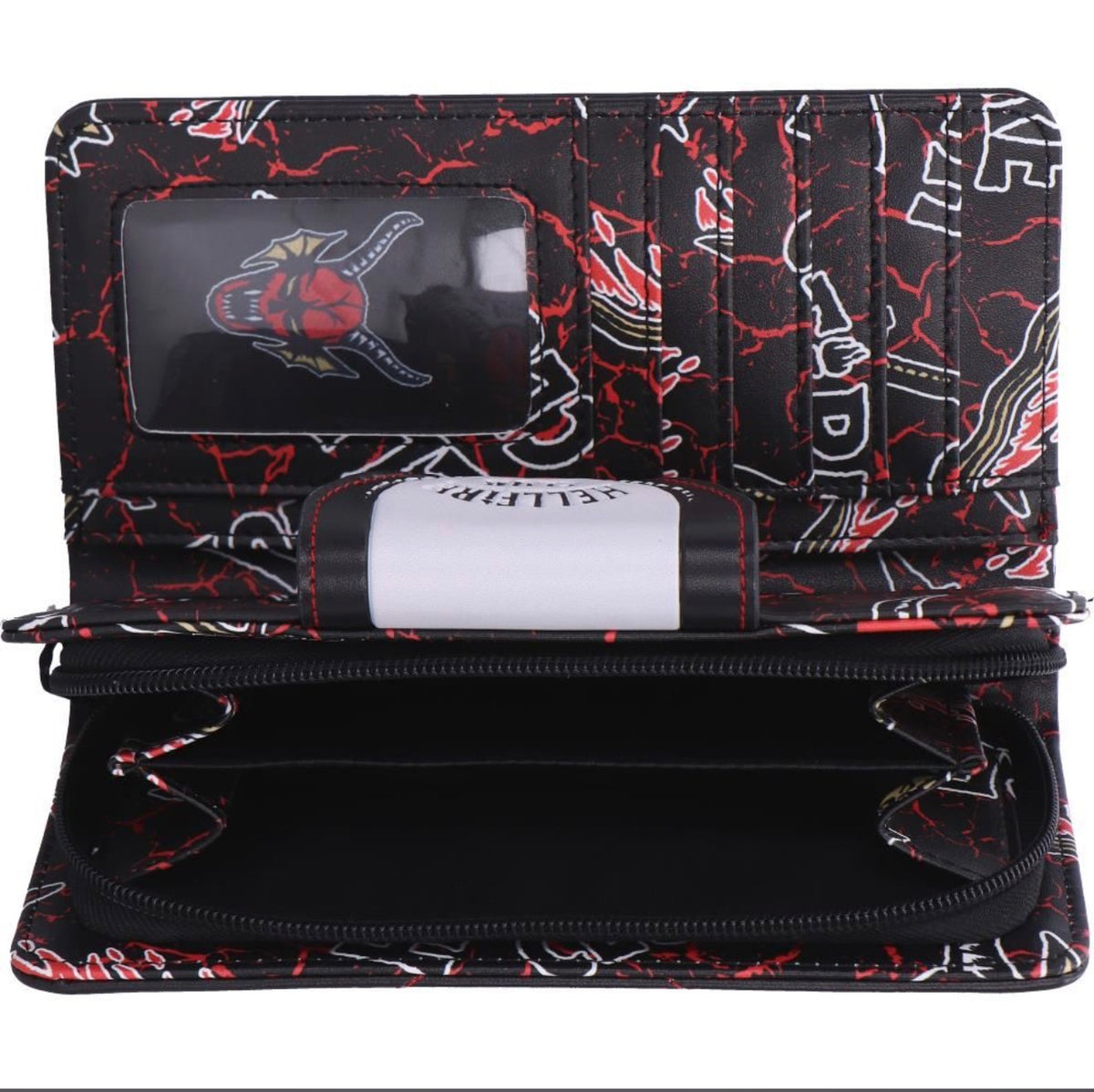Stranger Things Hellfire Club Embossed Purse 18.5cm