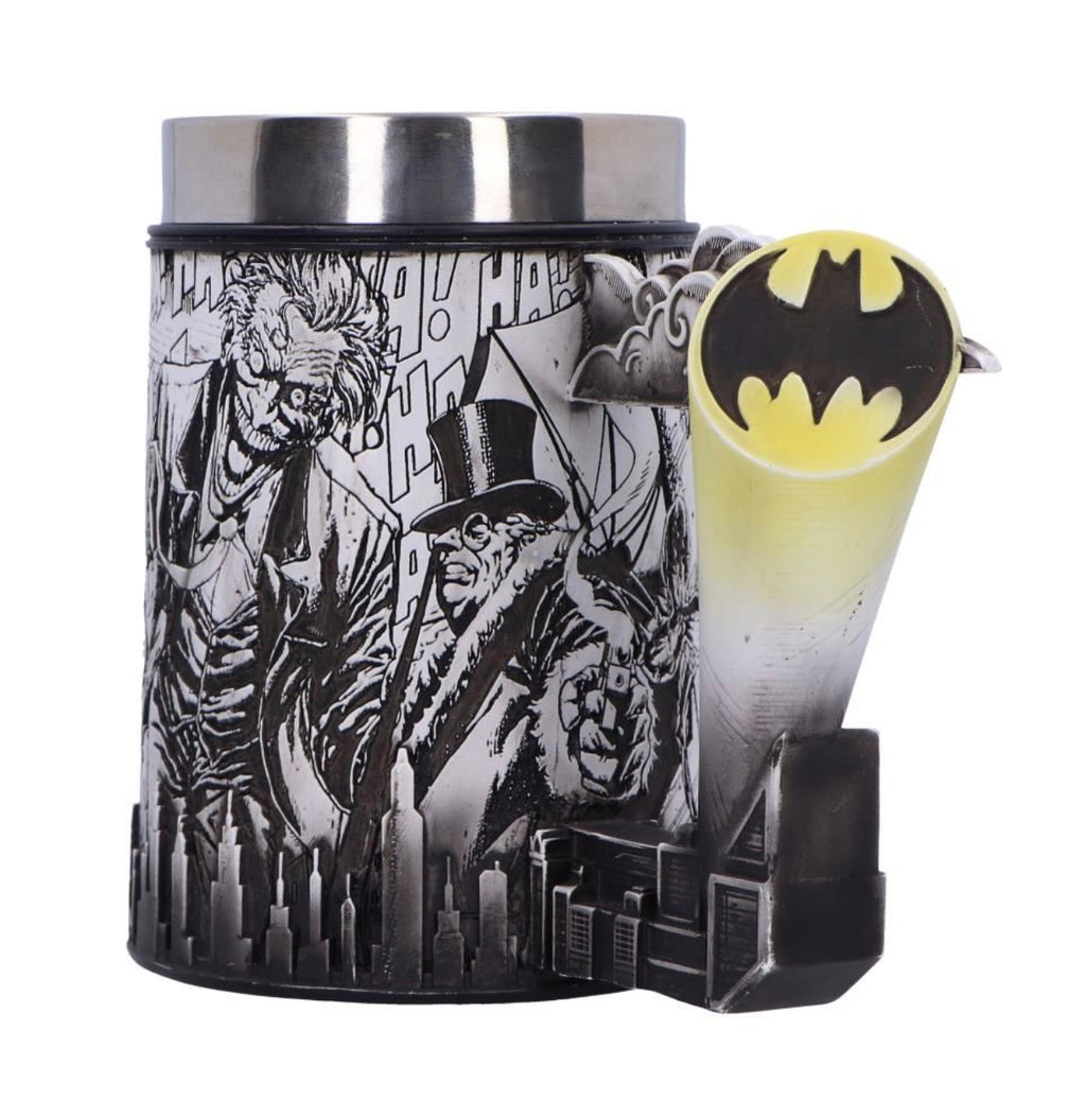 Batman Super Villains Comic Strip Collectible Tankard 15.5cm