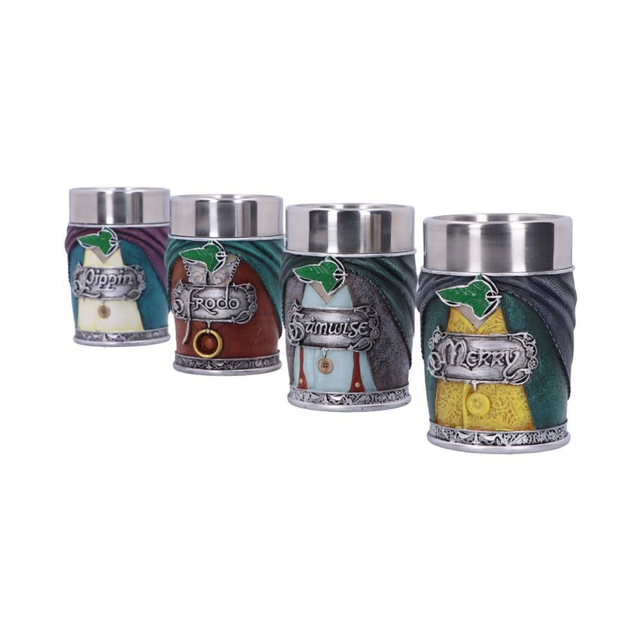 Lord of the Rings Hobbit Shot Glass Set (Set of 4)