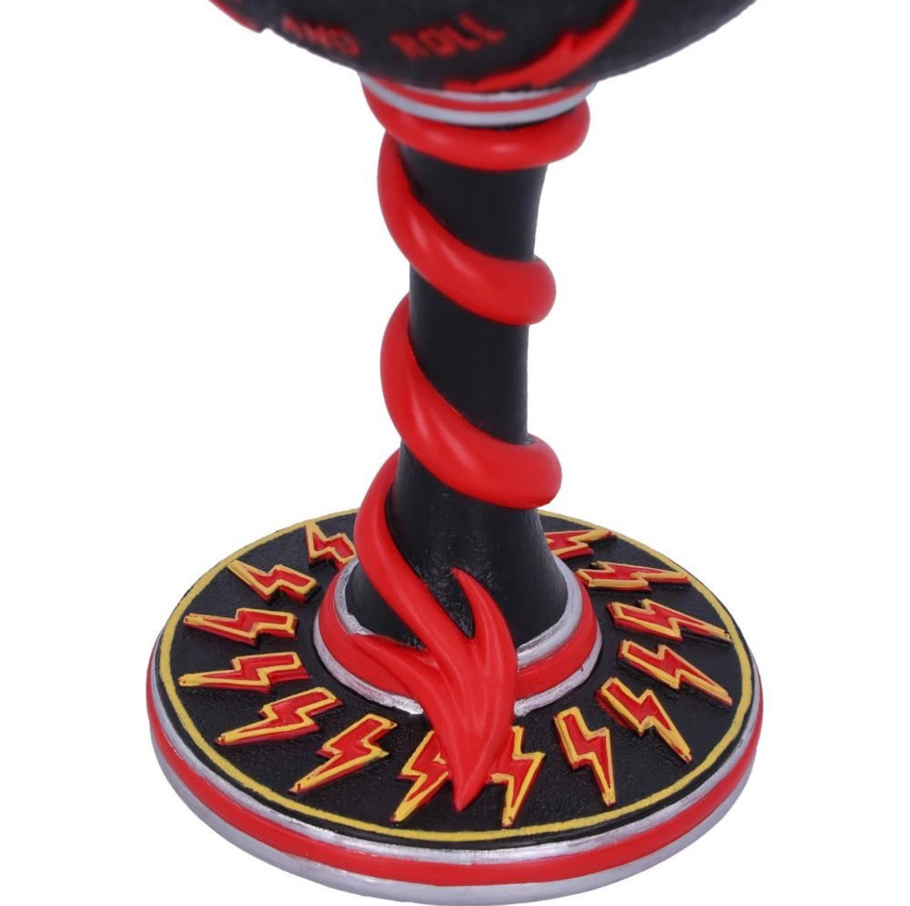AC/DC High Voltage Rock and Roll Goblet Lighting Horns Wine Glass 19.5 CM