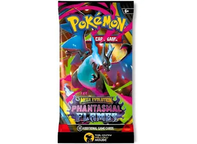 Pokemon TCG Mega Evolution Phantasmal Flames Booster Pack